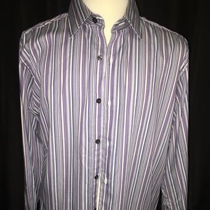 Kenneth Roberts Platinum Slim Fit Long Sleeve